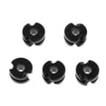 thumbnail image 2 of jinwen 5 Pieces 1/8" Peep Sight Hole for Compound Bow Accessory Black, 2 of 7