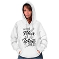 thumbnail image 4 of Hot Mess White Dress Bachelorette Hoodie Sweatshirt Women Brisco Brands X, 4 of 6