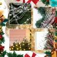 thumbnail image 5 of Christmas Picks Floral Picks Berry Picks Glitter Twigs Decor for Christmas Tree Wreath Garland Silver 20Pcs, 5 of 6