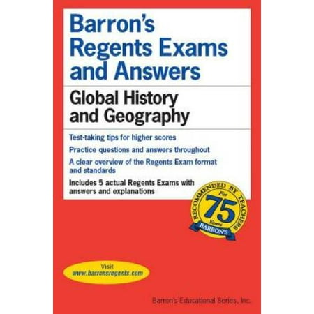 Global History and Geography (Barron's Regents Exams and Answers Books), Pre-Owned (Paperback)