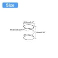 thumbnail image 2 of Compression Spring, 5Pcs 304 Stainless Steel, 12mm OD, 0.6mm Wire, 10mm Length, 2 of 6