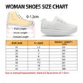 thumbnail image 5 of Chaussures de Printemps Automne pour Femmes, Chaussures à Plateforme en Maille pour Infirmières, Imprimé Médical ECG, 5 of 5