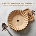 thumbnail image 5 of Coffee Paper Filter for  45 Cup Coffee Urn and Hot Beverage Dispenser, 120pcs, 5 of 5