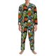 thumbnail image 3 of Balery Balls Pijama para Hombre de Dos Piezas con Manga Larga, Conjunto de Dormir y Descanso Suave con Bolsillos-Large, 3 of 7
