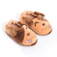 thumbnail image 3 of Shldybc Toddler Cute Slippers Plush Warm Slippers for Girls Boys Kids Toddlers Winter Lined Indoor Warm Slip On Cute House Home Shoes Nonslip Indoor Slippers Merry Christmas!, 3 of 9