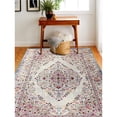 thumbnail image 6 of Bashian D113-IV-2.6X8-MH702 2 ft. 6 in. x 8 ft. Dakota Collection Transitional Polypropylene Power Loom Area Rug, Ivory, 6 of 6