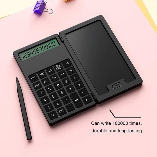 Becaristey Professional Calculator With 12-bit Display For Accuracy Intuitive Calculators white function calculator
