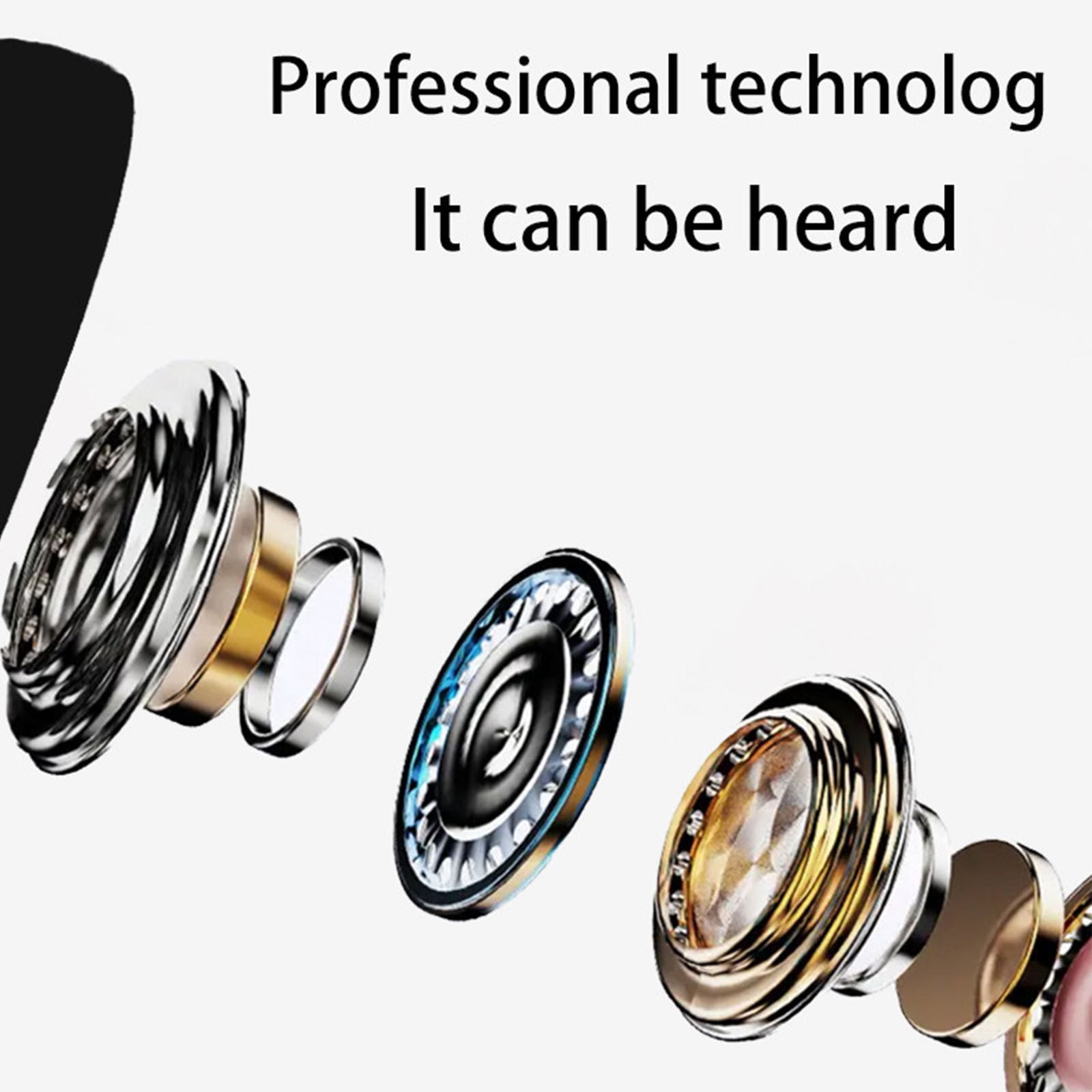Wireless Headset, Wireless Headphones with Mic(AI Noise Cancelling), 65 Hrs Working Time with USB Dongle, Wireless Headset with Mic for Work from Home/Computer/Laptop/PC/iPhone/Android,Black