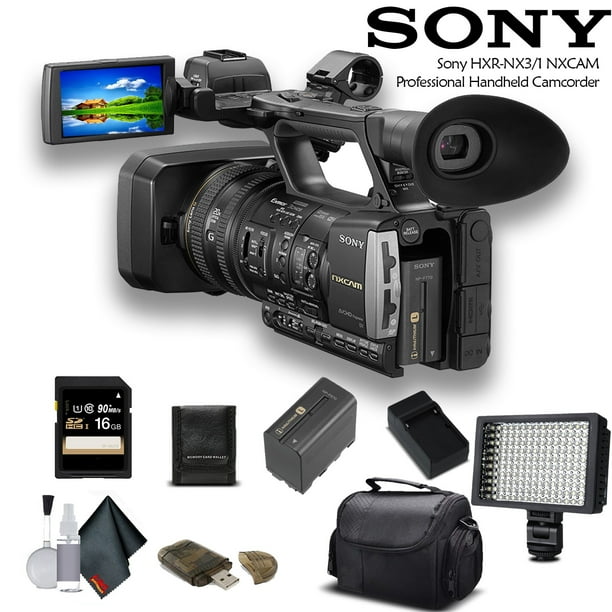 Как подключить к компьютеру sony hxr nx3