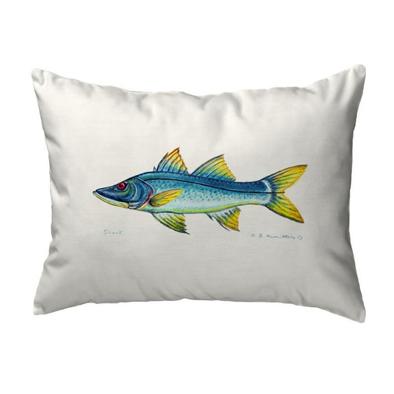 Betsy Drake Interiors Snook Small Noncorded Pillow 11x14