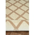 thumbnail image 5 of Diamond Lima Beige Trellis Area Rug 8x10 Indoor Soft Texture High Low Pile, 5 of 6