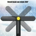 thumbnail image 4 of MORESEC under $5 Retractable Snow BrushCar Windshield Ice Scraper with Snow Removal Tool, Rotating Head Adjustable Length Metal Rod, Double Sided Shovel for Heavy Snow, 4 of 6