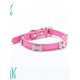 thumbnail image 1 of Pet Collar With Six Rhinestone Bone Decoration Exquisite And Shiny Dog Collar, 1 of 4