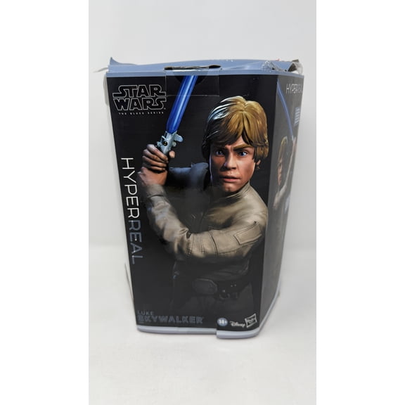 Star Wars the Black Series Hyperreal Luke Skywalker Action Figure, Accessories