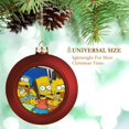 thumbnail image 3 of Simpsons Christmas Balls Ornaments Decoration Xmas Tree Hanging Ornament Pendant for Home Indoor Holiday Party Decor 4PCS, 3 of 8