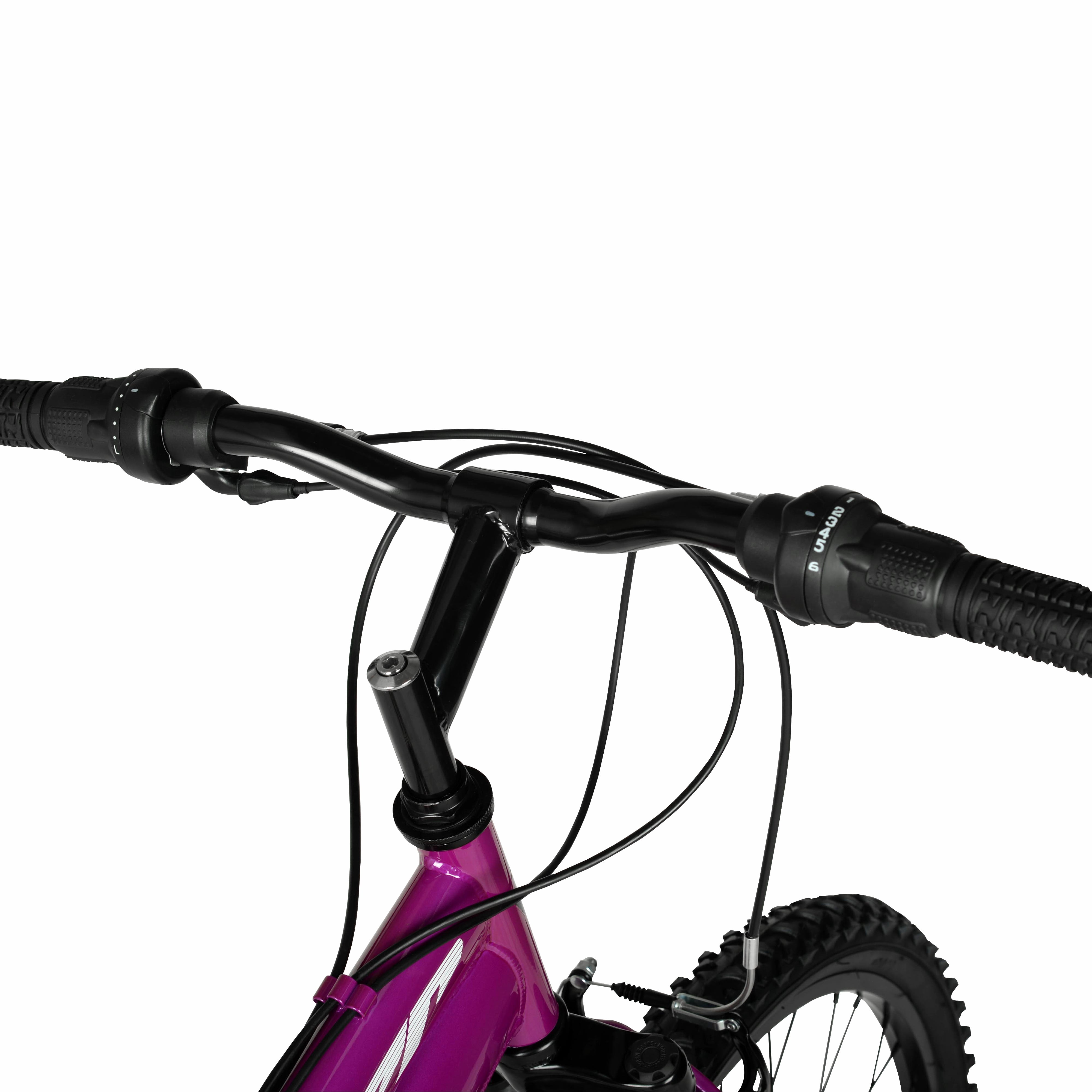 Hyper Bicycles 26” Lady’s Boundary Mountain Bike, Purple