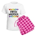 thumbnail image 5 of CafePress - Chicken Whisperer Women's Light Pajamas - Women's Short Sleeve Print T-Shirt and Pants Light Cotton Pajama Set, 5 of 7