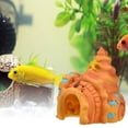 thumbnail image 6 of ZPAQI Aquarium Decoration Conch House Betta Shelters Hiding Spots for Aquatic Pets, 6 of 11
