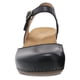 thumbnail image 4 of Sandalia Dansko Tiffani Negra con Plantilla Acolchonada y Confort, 4 of 7