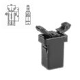 thumbnail image 3 of 2x Replacement Catch for Brabantia Touch Lid Bin - Compatible Waste Bin Lock Clip, 3 of 5