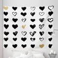 thumbnail image 1 of Love Tapestry, Small Heart Let Me Love You Hipster Liking Spouse Couples Design, Fabric Wall Hanging Decor for Bedroom Living Room Dorm, 5 Sizes, Tan Black White, by Ambesonne, 1 of 1