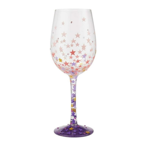 Enesco Lolita Stars-a-Million Wine Glass