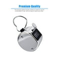 thumbnail image 6 of FUEENIRVA Silver 4 Digit Hand Tally, Metal, Compact, Easy to Operate, 2Pcs, 6 of 6