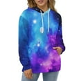 thumbnail image 4 of Galaxy Nebula Dream(4)-1 Men's Women New Sweatshirt Hoodie Men's Plus Size Sweatshirt Hooded Sweatshirt 3d Printed Street Men's Cloth, 4 of 6