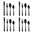 thumbnail image 1 of BuyGo Silverware Set Flatware Set Stainless Steel Dinnerware Set for 4, 16-Piece Cutlery Set, Black, 1 of 4