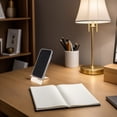 thumbnail image 4 of Hemobllo 10Pcs Wooden Phone Stand Portable Desk Holder Unfinished DIY Craft Beige, 4 of 8