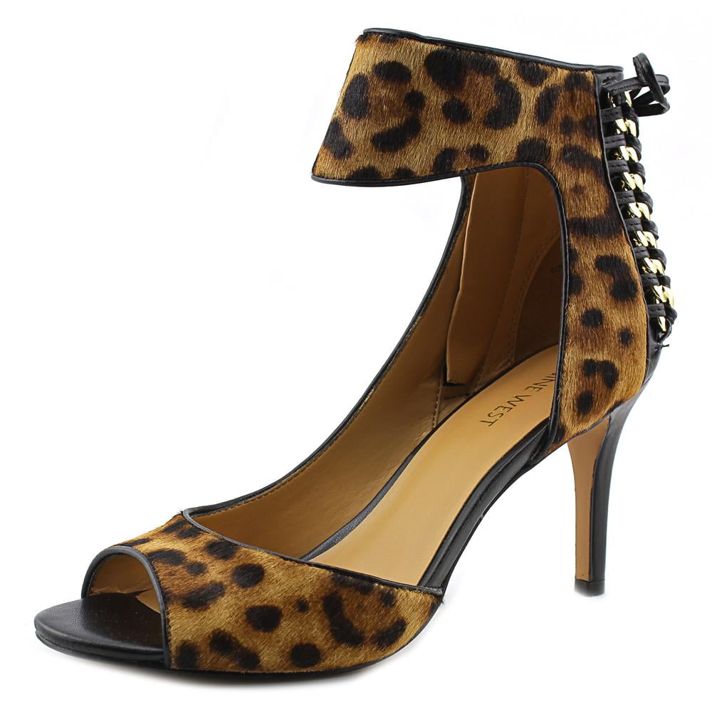 nine west open toe shoes