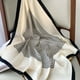 thumbnail image 2 of Bufanda cuadrada de seda a cuadros para mujer, banda de satén para el pelo, suave para el trabajo, Hijab, Foulard para la cabeza, 2021, 2 of 4