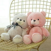 Cute Soft Teddy Bear Stuffed Animal Plush Toys ， Teddy Bears Gift for Boy Girl Kids(Light grey)