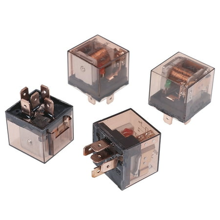 

(A1)Waterproof automotive relay 12/24V 100A 4/5Pin SPDT car control device relays