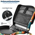 thumbnail image 4 of FORMRS Zipper Binder with Shoulder Strap 2-inch Ring 500 Sheet Capacity File Bag, Colorful Cocktails, 4 of 5
