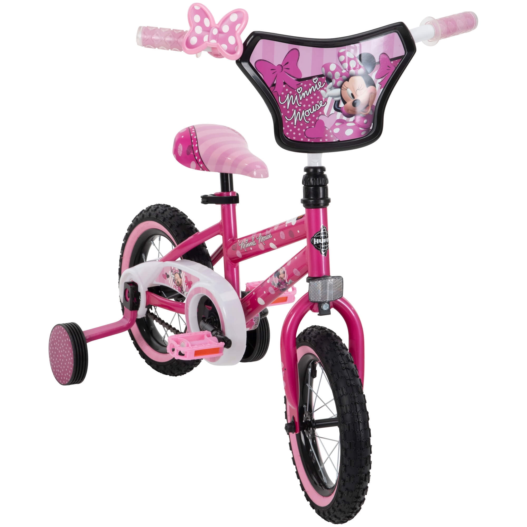 Disney Minnie Mouse Kids' Bike, 16-in, Training Wheels