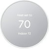 Google Nest Programmable Smart Wi-Fi Thermostat - Snow - Used