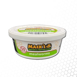 Mack's Natural Reptile Food 50 ct. Waxworm - Walmart.com