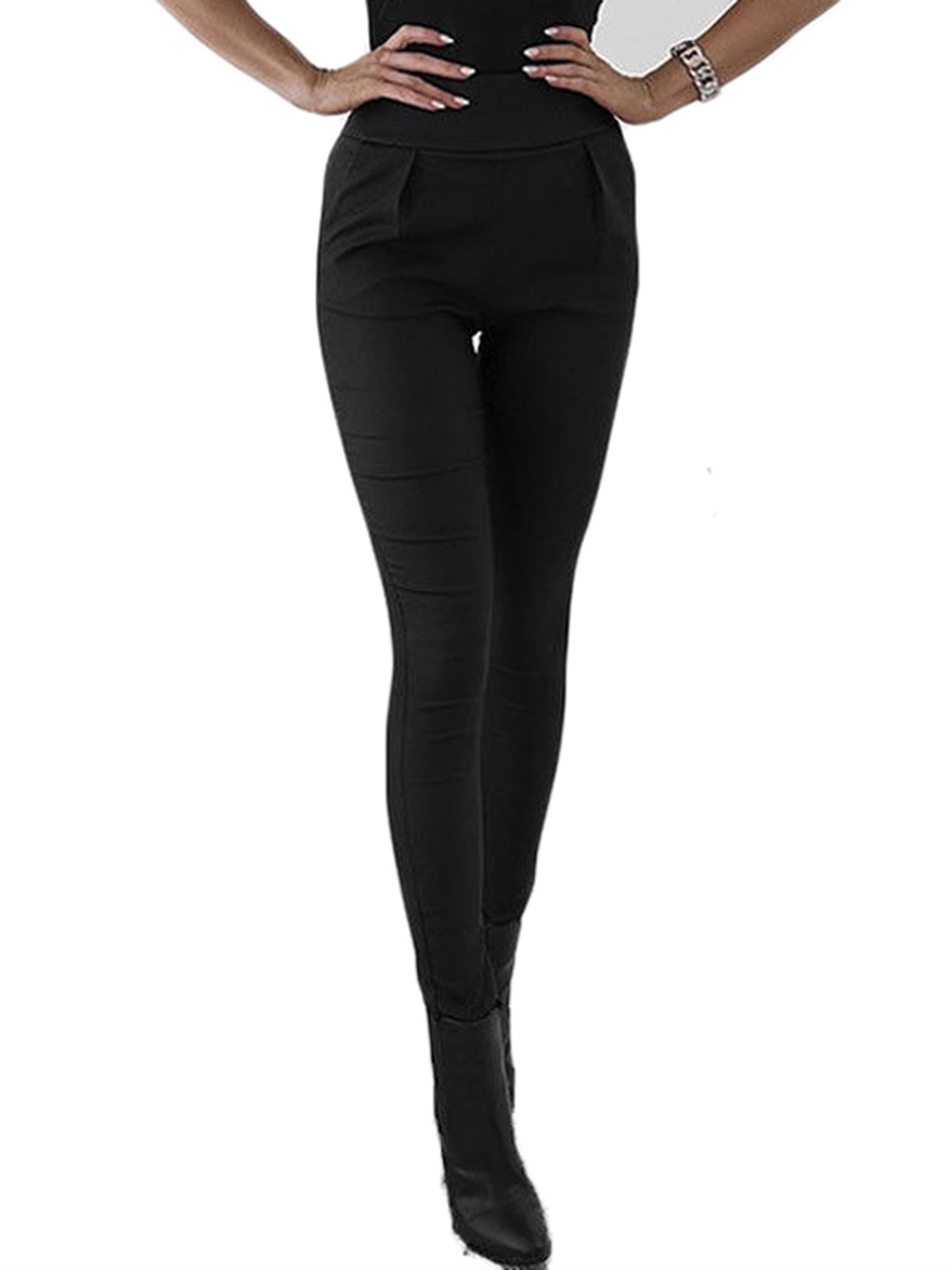 leather leggings look