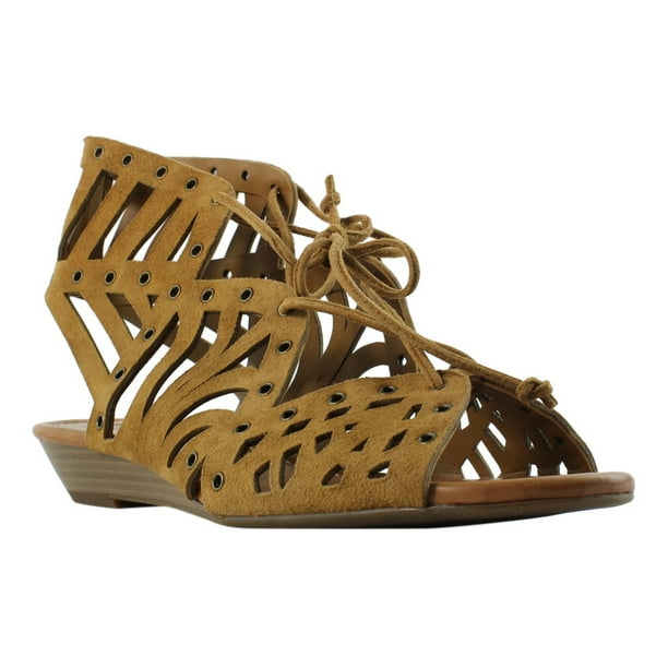 womens tan slides