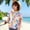 White, variant on VOUZZA Kids Hawaiian Shirt Tropical Floral Print Button Down Short Sleeve Shirt Boys Girls Summer Beach Casual Blouse Tops, Size 2T-10Y