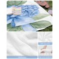 thumbnail image 6 of Hydrangea Spring Beach Towels Oversized Super Absorbent, Idyllic Flower Floral Bow Plant Leaf Lightweight Bath Towel Quick Dry Sets For Bathroom/Pool/Rv Camping/Beach Play/Gym Room/Picnic 31"x62", 6 of 8