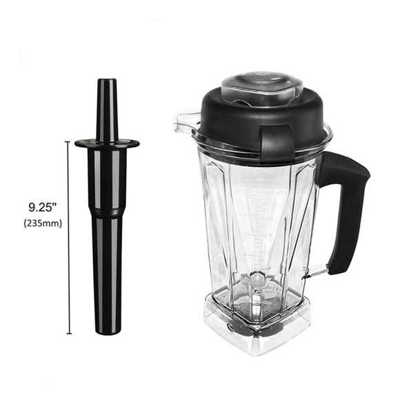 2X Blender Tamper Accelerator Plastic Stick Plunger for 760/5000/5200 Blenders for Standard 64Oz Container