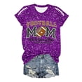thumbnail image 4 of Womens Casual Fashion Printed Crew Neck Short Sleeve Pullover T Shirt, 4 of 5
