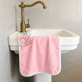 thumbnail image 6 of Hand Towels for Bathroom,Ultra-Lightweight Small Quick Dry Microfiber Travel Hand Towel Coral Fleece Towel for Kitchen with Hang Loop Soft Hand Face Towel Suitable for Kitchens and Bathrooms, 6 of 6