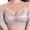 Purple, variant on Njagoc3 Wireless Bras for Women V Neck Wide Straps Seamless Comfortable Underwire Free Daily Bra