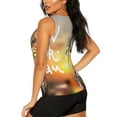 thumbnail image 3 of Fotbe Follow Your Dream Dreamcatcher Womens Loose Fit Casual Flowy Slim-Fit Tank Tops Athletic Round Neck Trendy Sleeveless Summer Tops for Gym and Yoga-Medium, 3 of 7
