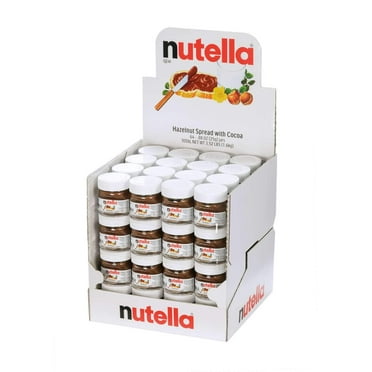Nutella Hazelnut Spread with Cocoa Glass Jar, 0.88 oz - 64 Per Case