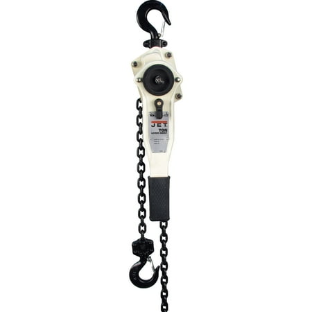 Jet 187767 JLP-150A-10SH, 1.5 Ton Lever Hoist with 10 ft. Lift and Ship Yard Hooks