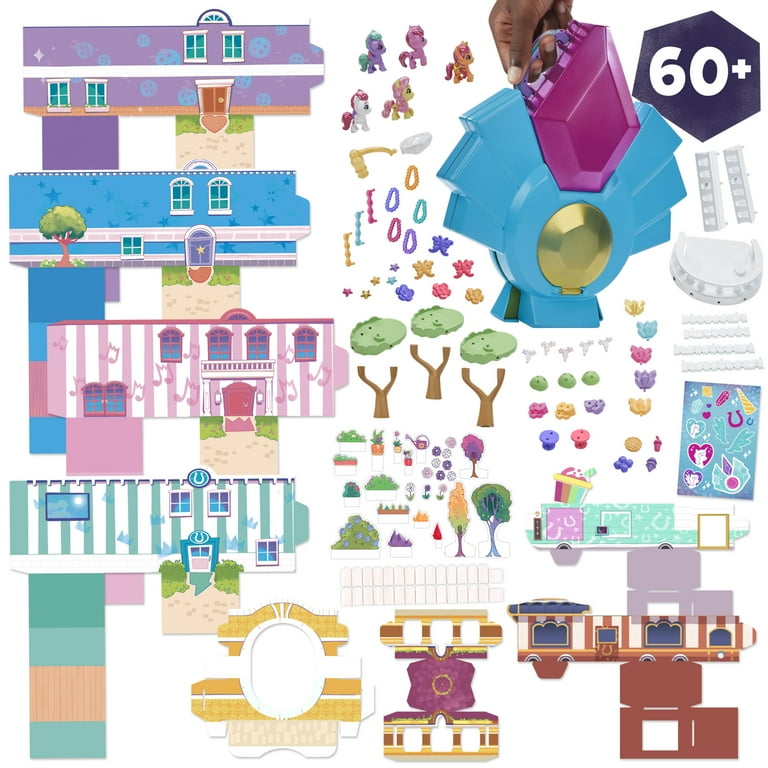 My Little Pony Mini World Magic Playset Toy with 5 Dolls for